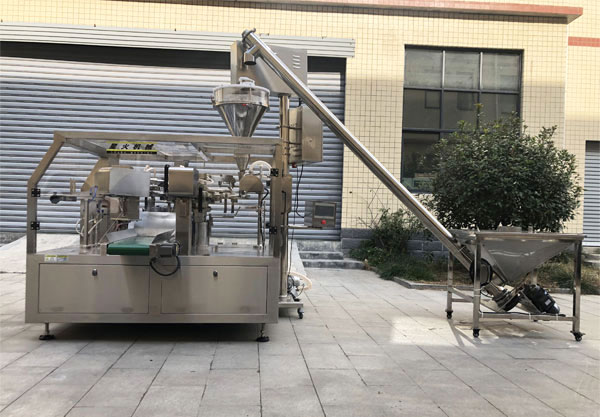 調味粉自動(dòng)包裝機-給袋式粉劑包裝機細節展示