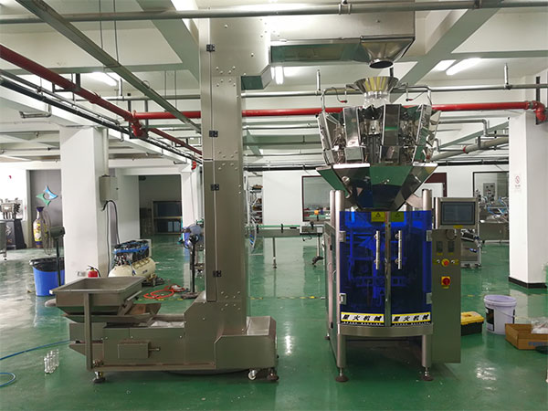型自動(dòng)包裝機械到械設備展示
